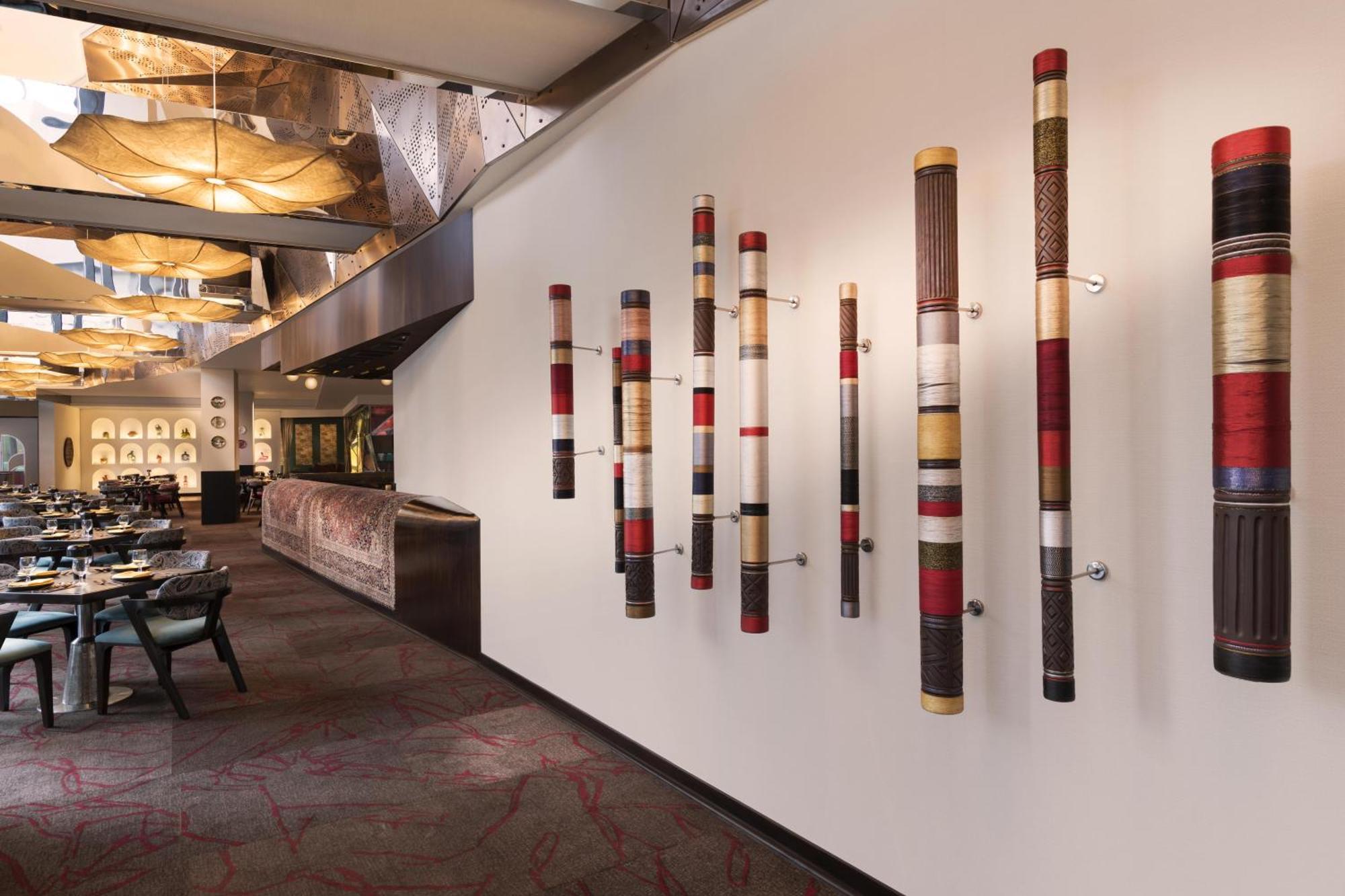 Novotel Kolkata Hotel And Residences Eksteriør bilde Installation of "The Tower" at the Four Seasons Hotel, Washington, DC